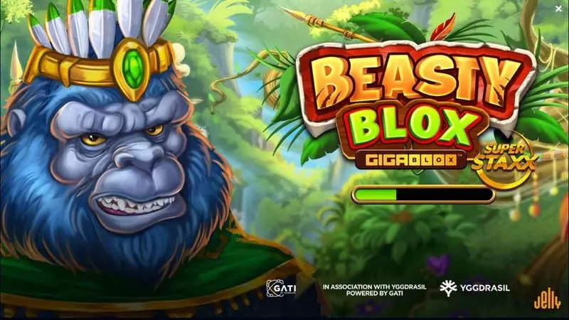 Beasty Blox GigaBlox Jelly Entertainment Slot Game released in September 2023 - Gigablox