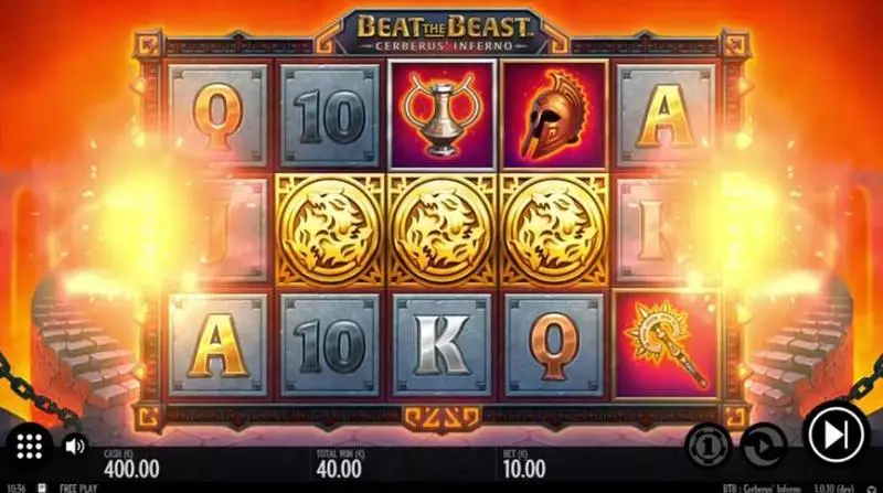 Beat the Beast Cerberus Inferno Thunderkick Slot Game released in June 2020 - Free Spins