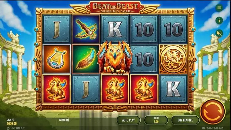 Beat the Beast: Griffin’s Gold Reborn Thunderkick Slot Game released in February 2024 - Roaming Wild