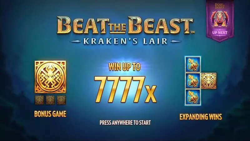 Beat the Beast: Kraken's Lair Thunderkick Slot Game released in February 2020 - Free Spins