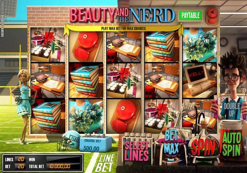 Beauty and the Nerd Sheriff Gaming Slot Game released in   - Pick a Box