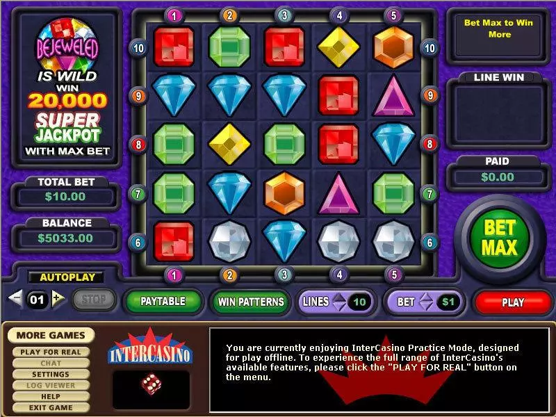 Bejeweled CryptoLogic Slot Game released in   - 