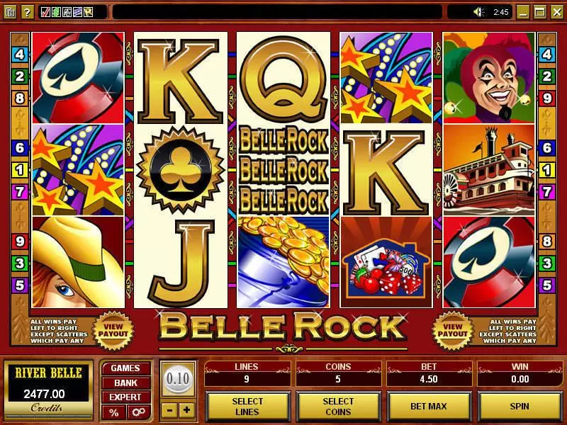 Belle Rock Microgaming Slot Game released in   - Free Spins