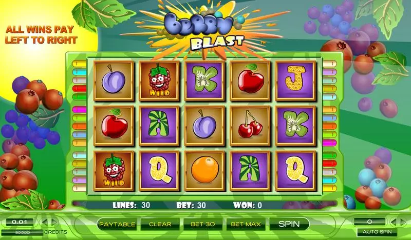 Berry Blast Amaya Slot Game released in   - Free Spins