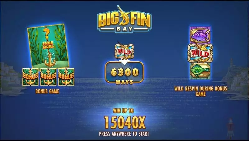 Big Fin Bay Thunderkick Slot Game released in May 2021 - Re-Spin