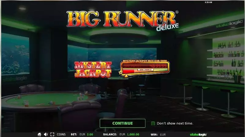 Big Runner Deluxe StakeLogic Slot Game released in   - 