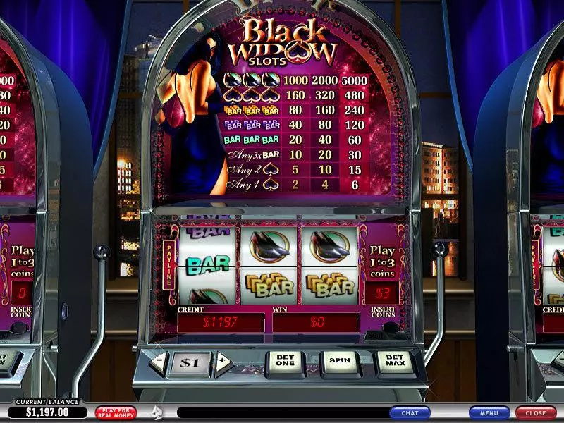 Black Widow PlayTech Slot Game released in   - 