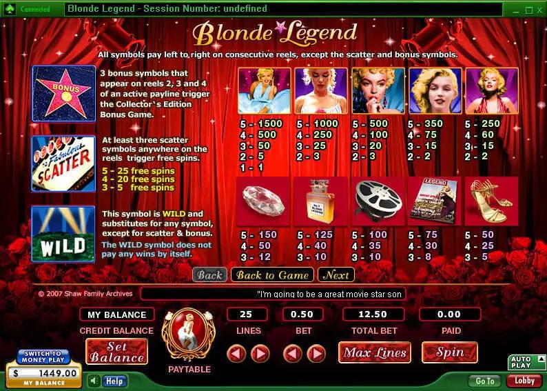 Blonde Legend 888 Slot Game released in   - Free Spins