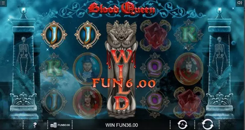 Blood Queen Iron Dog Studio Slot Game released in October 2017 - Free Spins