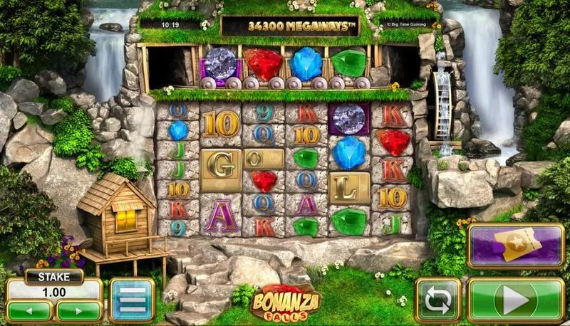 Bonanza Falls Big Time Gaming Slot Game released in December 2023 - Free Spins