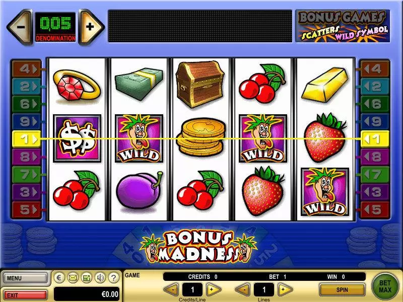 Bonus Madness GTECH Slot Game released in   - Second Screen Game