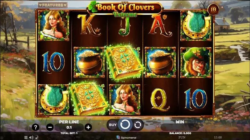 Book Of Clovers – Extreme Spinomenal Slot Game released in March 2024 - Free Spins