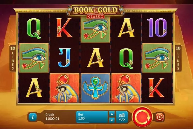 Book of Gold: Classic Playson Slot Game released in May 2019 - Free Spins