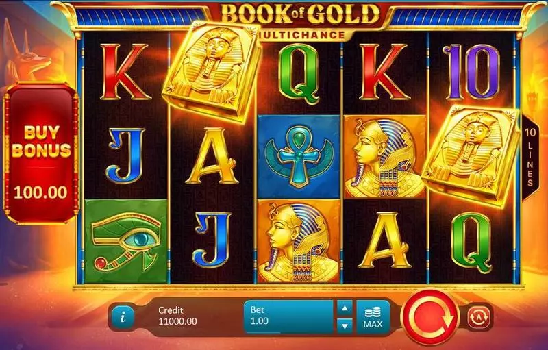 Book of Gold: Multichance Playson Slot Game released in October 2020 - Buy Feature