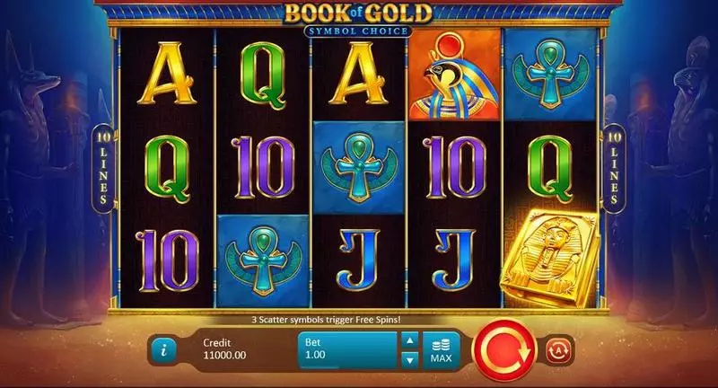 Book of Gold: Symbol Choice Playson Slot Game released in October 2019 - Free Spins