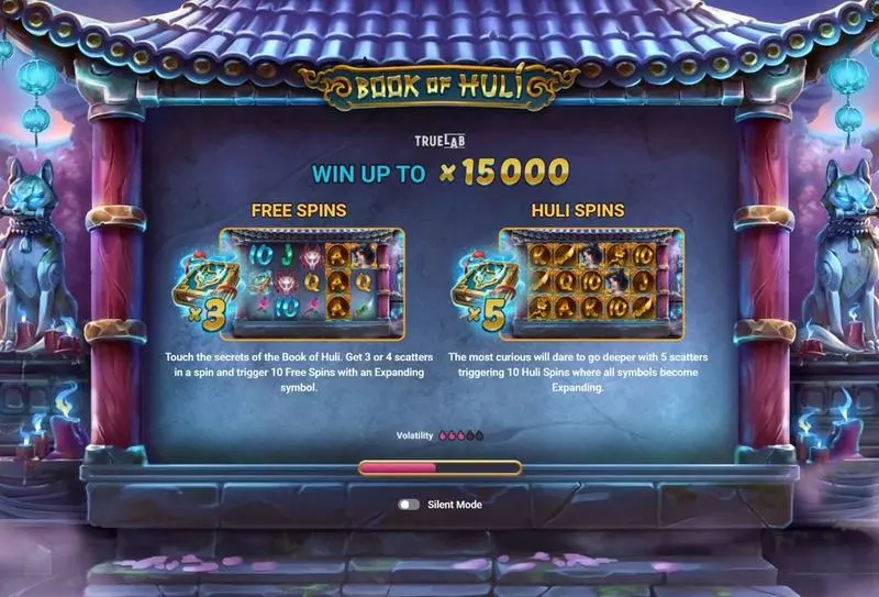 Book of Huli TrueLab Games Slot Game released in January 2024 - Free Spins