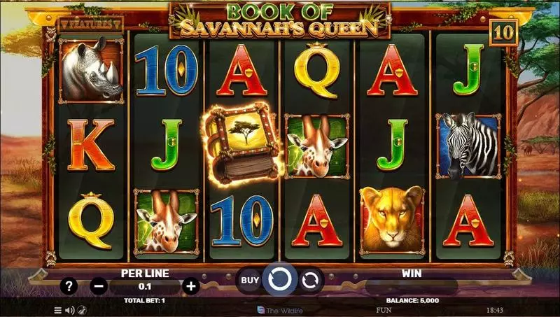 Book Of Savannah’s Queen Spinomenal Slot Game released in April 2024 - Free Spins