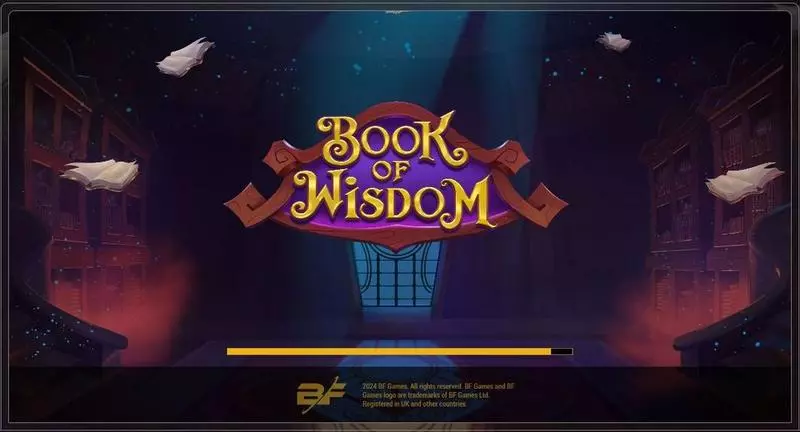 Book Of Wisdom BF Games Slot Game released in January 2024 - Free Spins