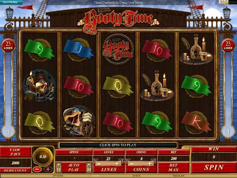 Booty Time Genesis Slot Game released in April 2012 - Free Spins