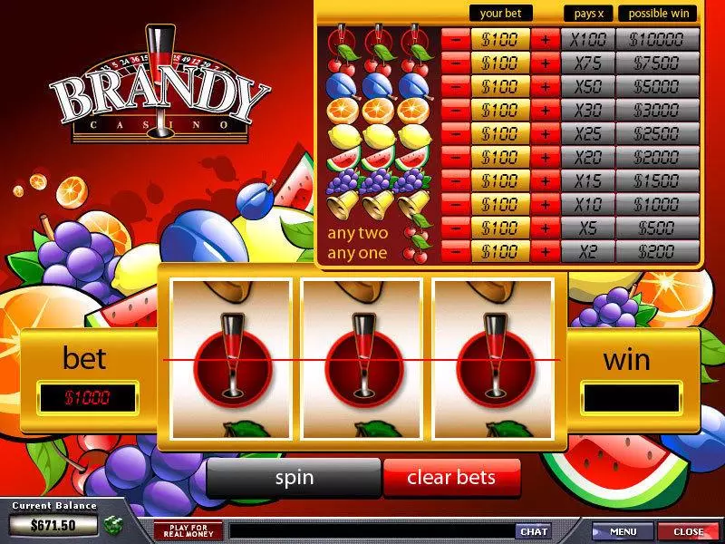 Brandy PlayTech Slot Game released in   - 
