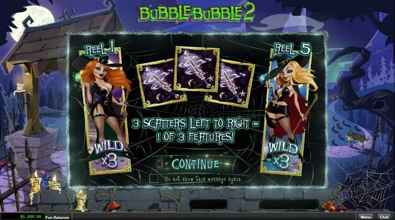 Bubble Bubble 2 RTG Slot Game released in October 2017 - Win-Win Feature
