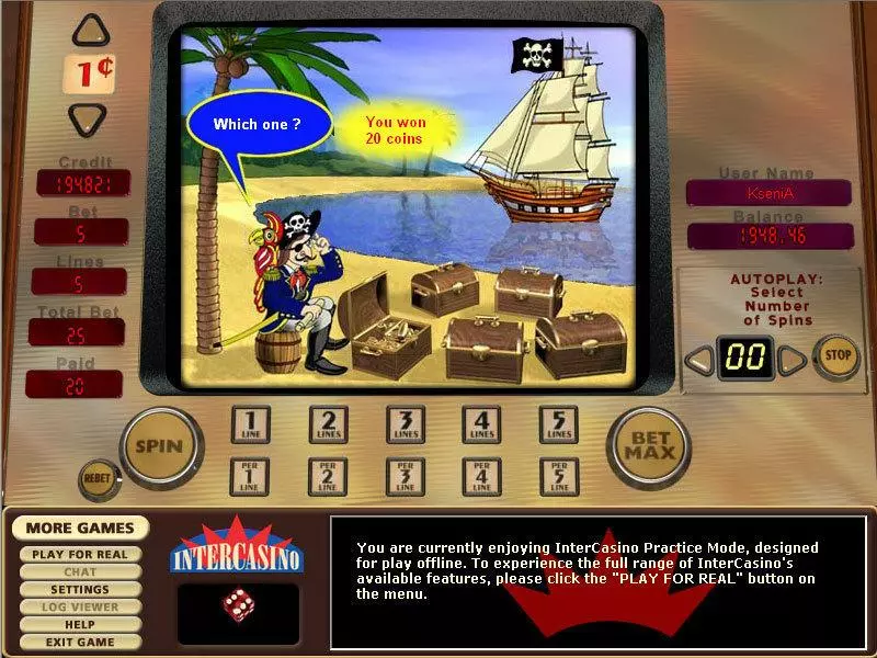 Buccaneer's Bounty 5 Lines CryptoLogic Slot Game released in   - Second Screen Game