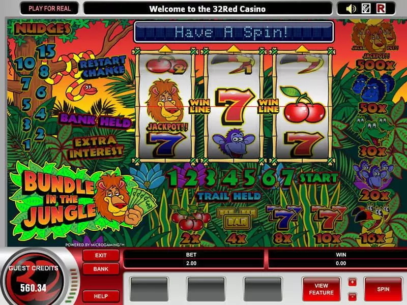 Bundle in the Jungle Microgaming Slot Game released in   - Second Screen Game