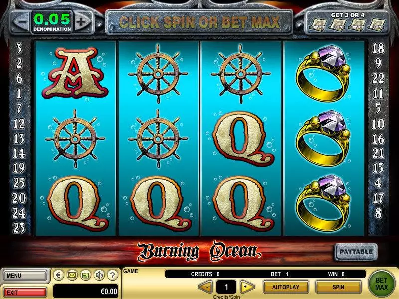 Burning Ocean GTECH Slot Game released in   - Free Spins