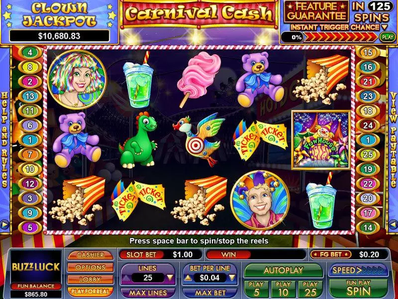 Carnival Cash NuWorks Slot Game released in   - Second Screen Game