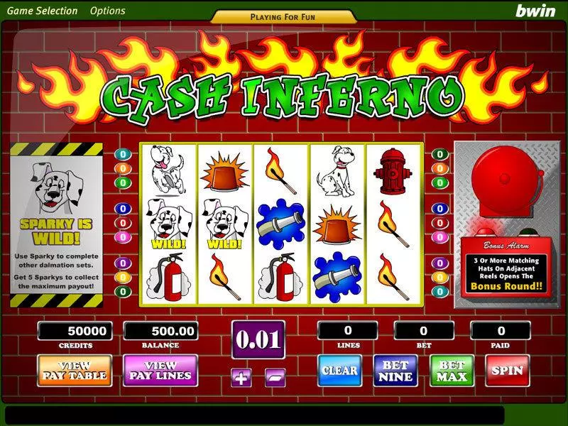 Cash Inferno Amaya Slot Game released in   - Second Screen Game