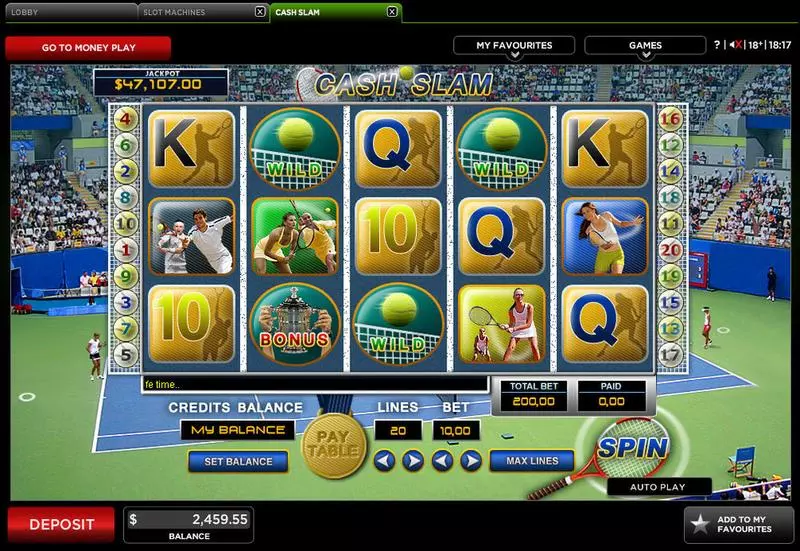 Cash Slam 888 Slot Game released in   - 
