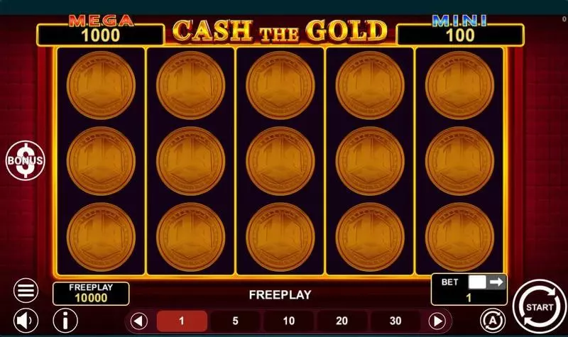 Cash The Gold Hold And Win 1Spin4Win Slot Game released in April 2024 - 