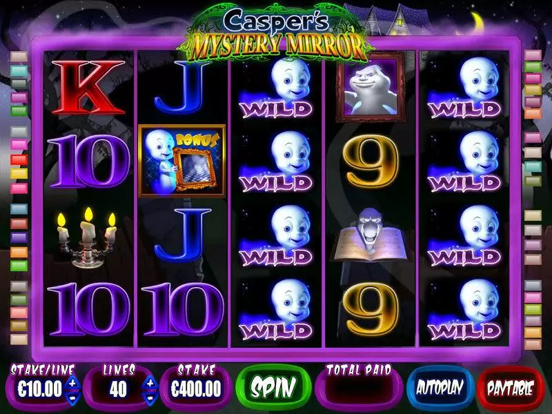 Casper's Mystery Mirror Blueprint Gaming Slot Game released in   - Free Spins