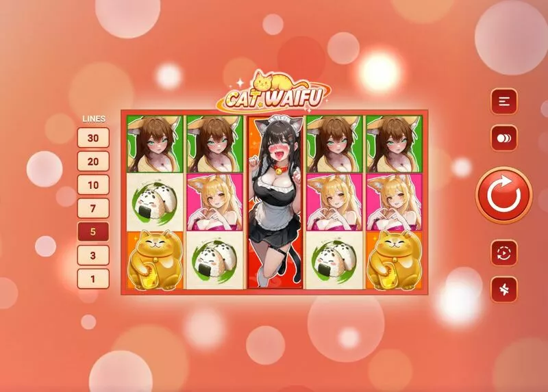 Cat Waifu TrueLab Games Slot Game released in January 2026 - 