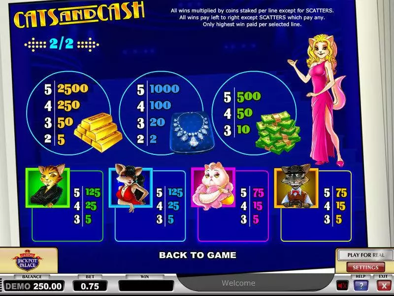 Cats & Cash Play'n GO Slot Game released in   - Second Screen Game