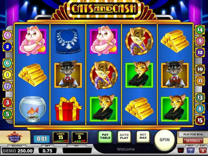 Cats & Cash Play'n GO Slot Game released in   - Second Screen Game