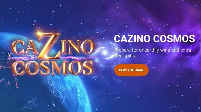 Cazino Cosmos Yggdrasil Slot Game released in January 2019 - Free Spins
