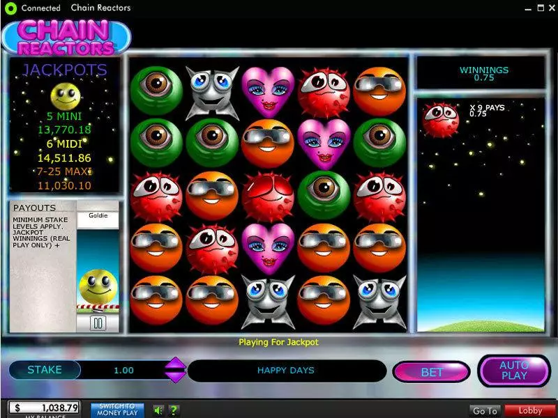 Chain Reactors 888 Slot Game released in   - 