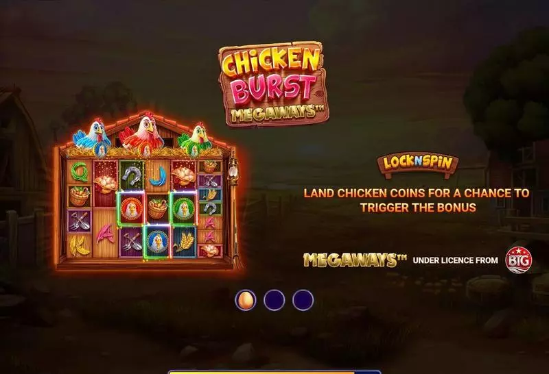 Chicken Burst Megaways Wizard Games Slot Game released in January 2024 - Multipliers