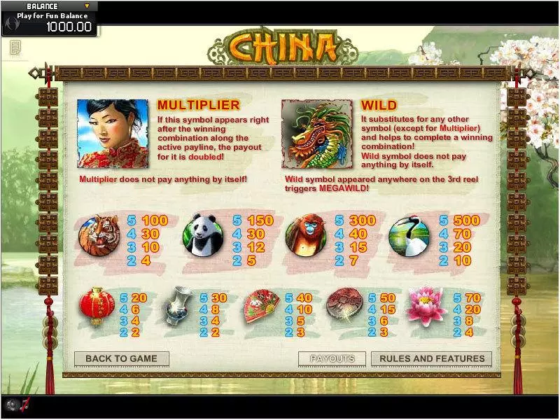 China MegaWild GamesOS Slot Game released in   - Free Spins