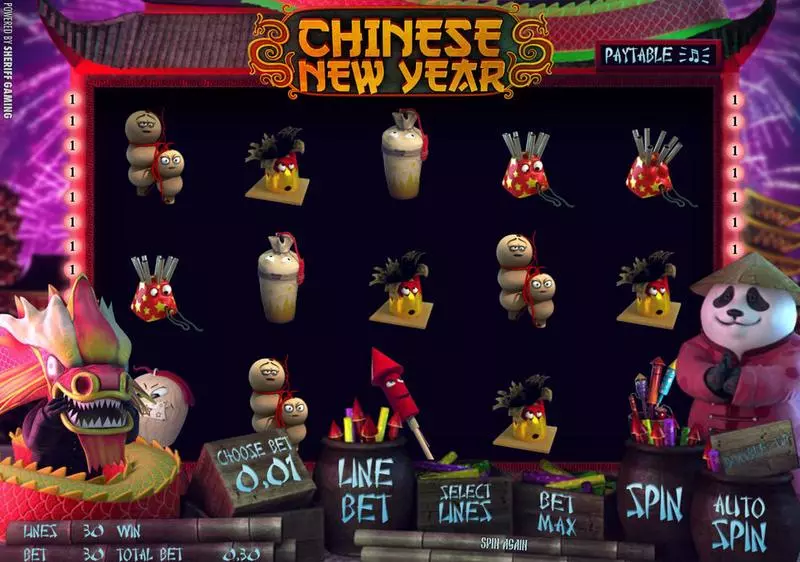 Chinese New Year Sheriff Gaming Slot Game released in   - Multi Level