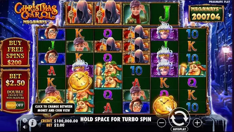 Christmas Carol Megaways Pragmatic Play Slot Game released in November 2020 - Free Spins