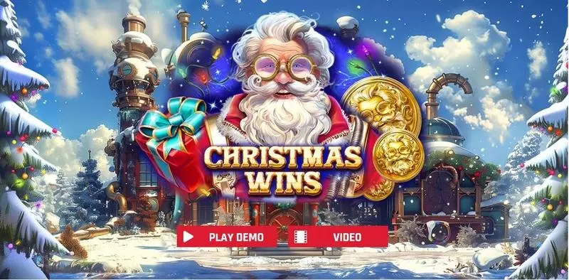 Christmas Wins Red Rake Gaming Slot Game released in December 2024 - Collect Feature