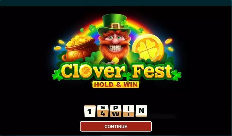 Clover Fest Hold And Win 1Spin4Win Slot Game released in March 2024 - Jackpot bonus game