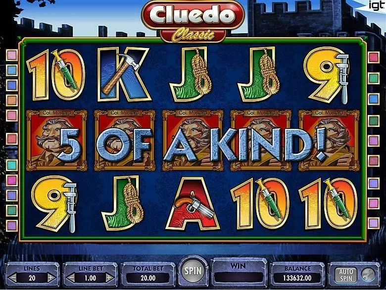 Cluedo IGT Slot Game released in   - Second Screen Game