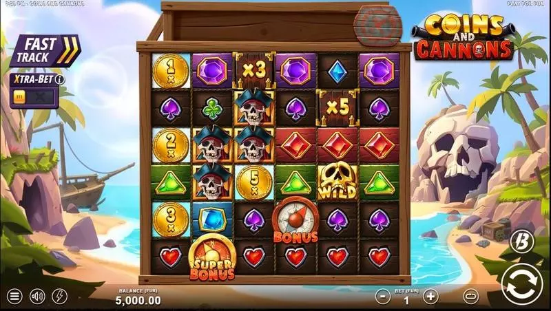 Coins and Cannons Slotmill Slot Game released in September 2024 - Clusters