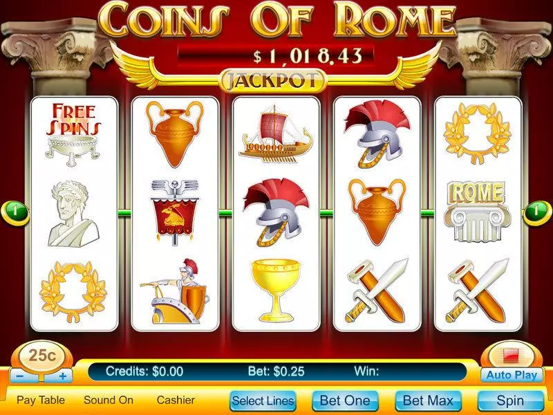 Coins Of Rome Byworth Slot Game released in   - Free Spins