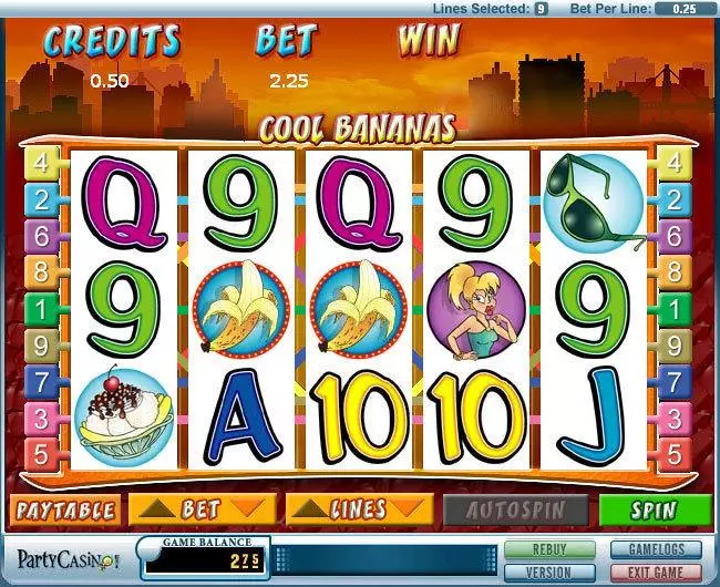 Cool Bananas bwin.party Slot Game released in   - Second Screen Game