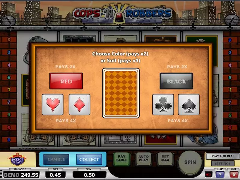 Cops n Robbers Play'n GO Slot Game released in   - Second Screen Game
