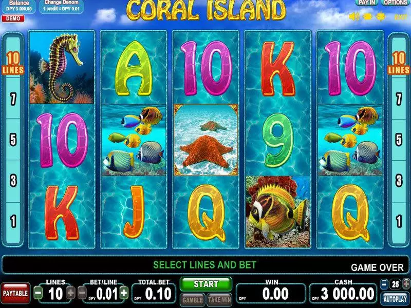Coral Island EGT Slot Game released in   - Free Spins
